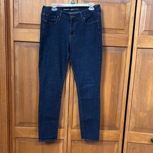 Old Navy Women's Dark Curvy Indigo Skinny Jeans